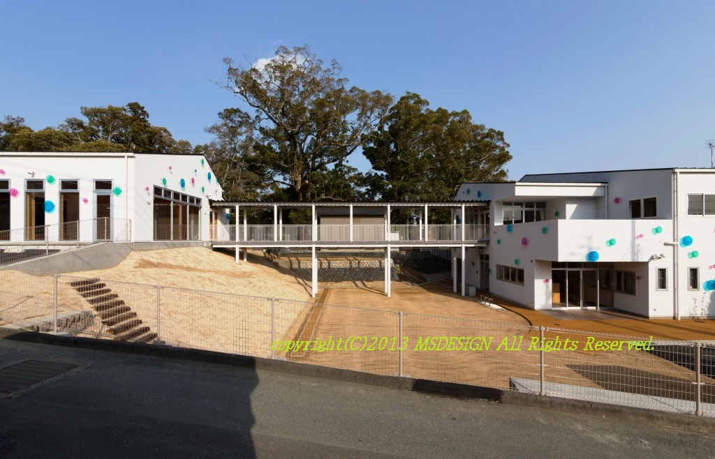 森の中の幼稚園 静岡県浜松市北区 エムエス デザイン設計 静岡県浜松市の一級建築士事務所 住宅の設計から店舗設計 リフォームまで